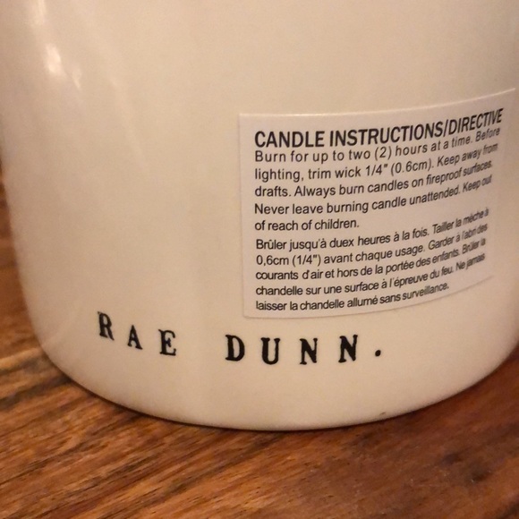 Rae Dunn SCARDY CAT toasted marshmallow scented candle - Picture 4 of 5